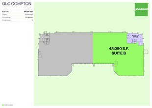 2517 W Rosecrans Ave, Los Angeles, CA à louer Plan de site– Image 1 sur 2