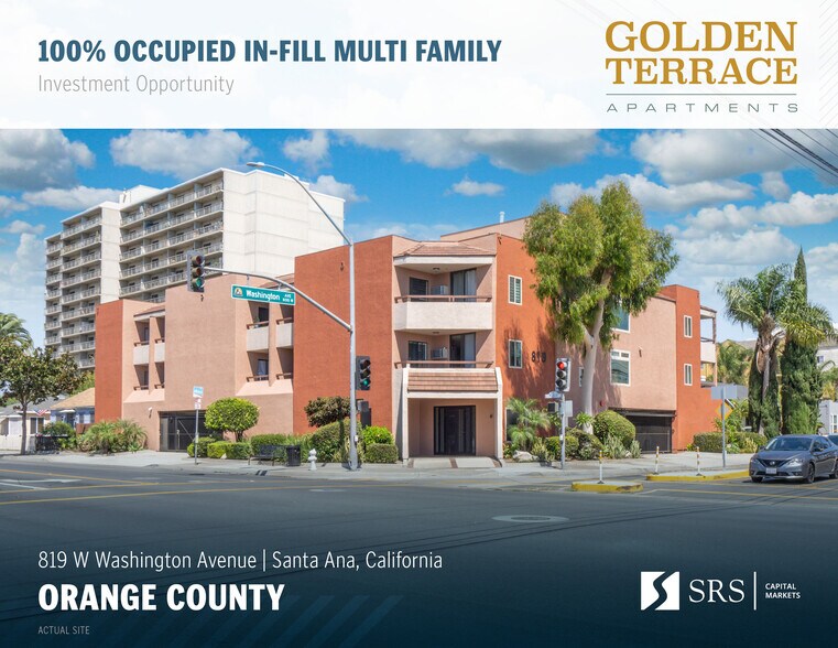 819 W Washington Ave, Santa Ana, CA à vendre - Photo de l’immeuble – Image 1 sur 7