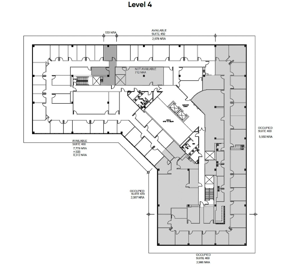 9432 Katy Fwy, Houston, TX à louer Plan d’étage– Image 1 sur 1