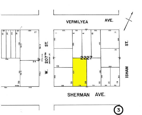 238-242 Sherman Ave, New York, NY à louer - Plan cadastral – Image 2 sur 3