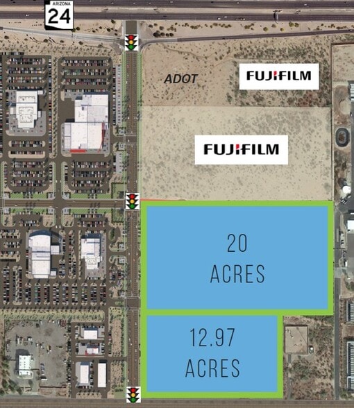 NEC Signal Butte & Pecos Road, Mesa, AZ à vendre - Aérien – Image 2 sur 3