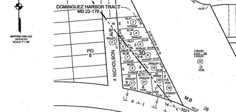 902 Nicholson Ave, Wilmington, CA à louer - Plan cadastral – Image 3 sur 4