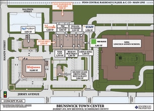 20-50 Jersey Ave, New Brunswick, NJ à louer Plan de site– Image 1 sur 1