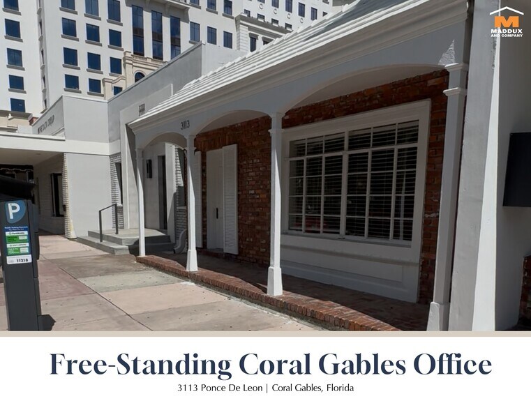 3113 Ponce De Leon Blvd, Coral Gables, FL à louer - Photo de l’immeuble – Image 1 sur 9