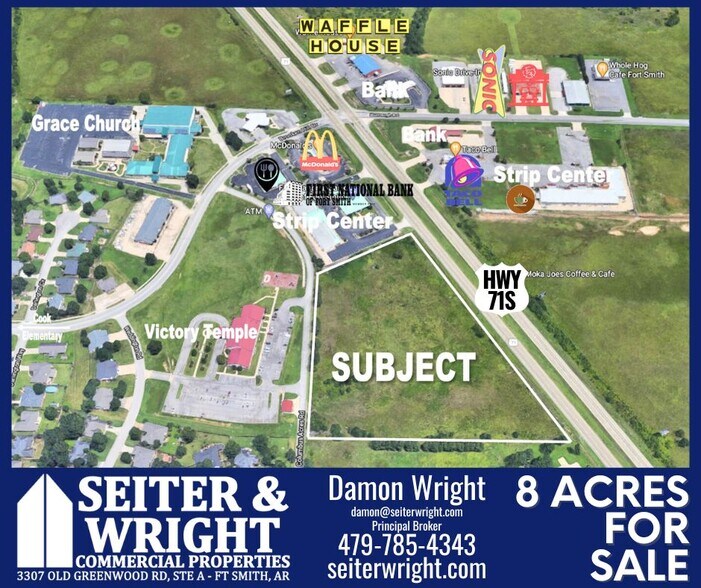 HWY 71 South And Brooken Hill Drive, Fort Smith, AR à vendre - Photo de l’immeuble – Image 1 sur 1