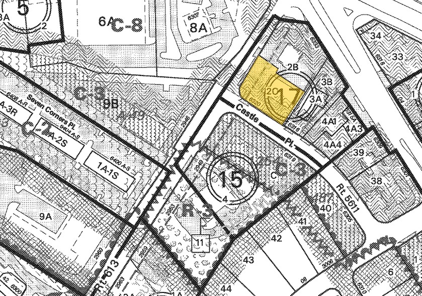 6320 Castle Pl, Falls Church, VA à louer - Plan cadastral – Image 3 sur 4