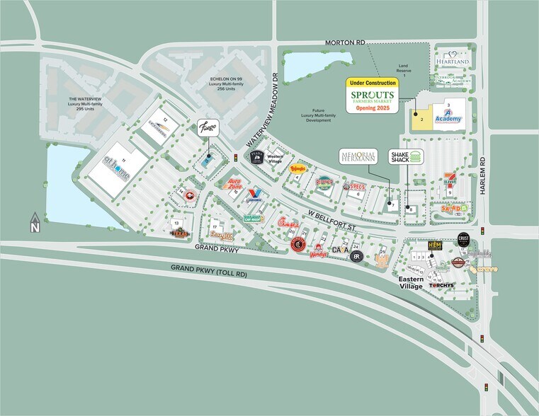 4828 Waterview Town Center Dr, Richmond, TX à louer - Plan de site – Image 1 sur 6