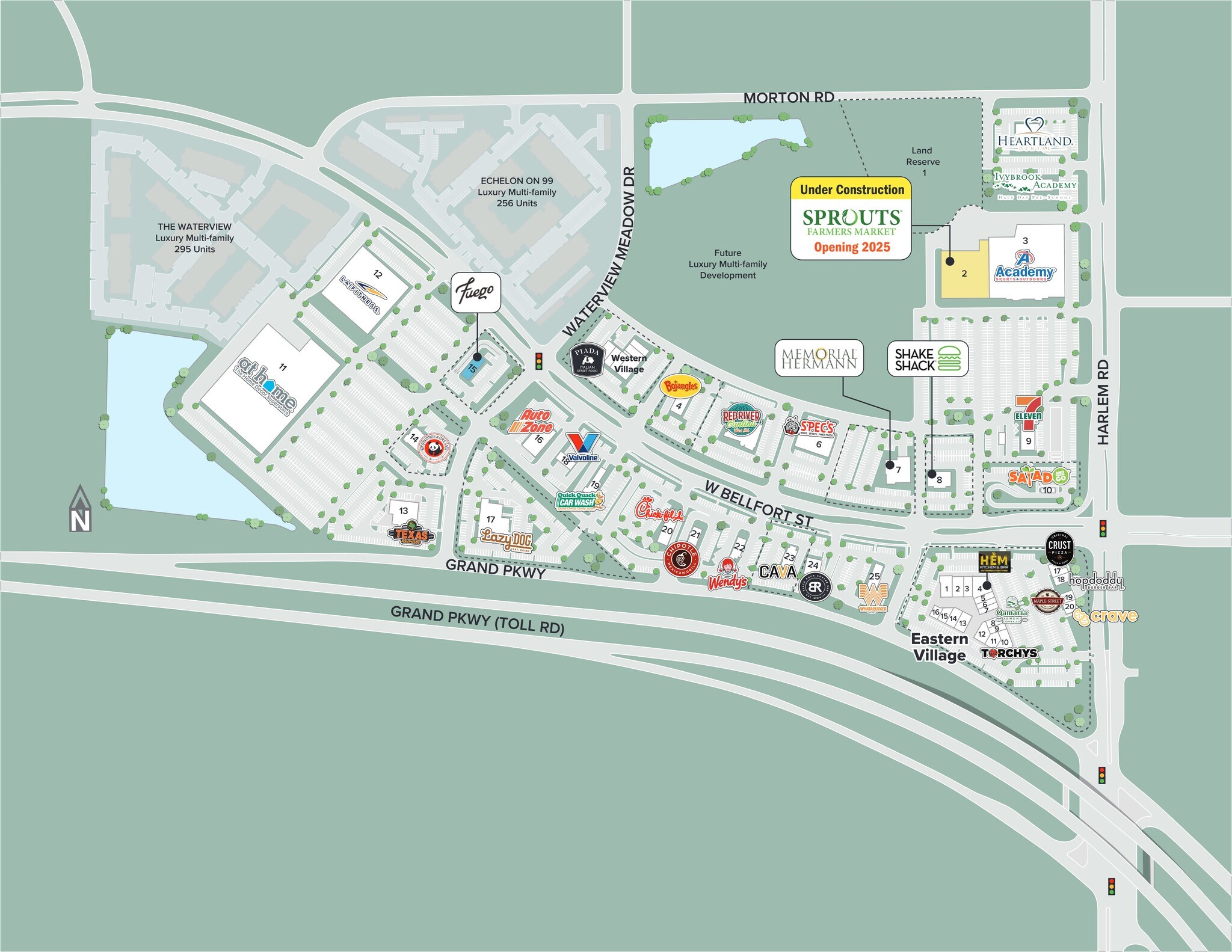 4828 Waterview Town Center Dr, Richmond, TX à louer Plan de site– Image 1 sur 7