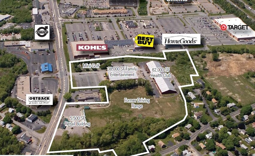 1300 Fall River Ave, Seekonk, MA à louer - Aérien – Image 3 sur 19