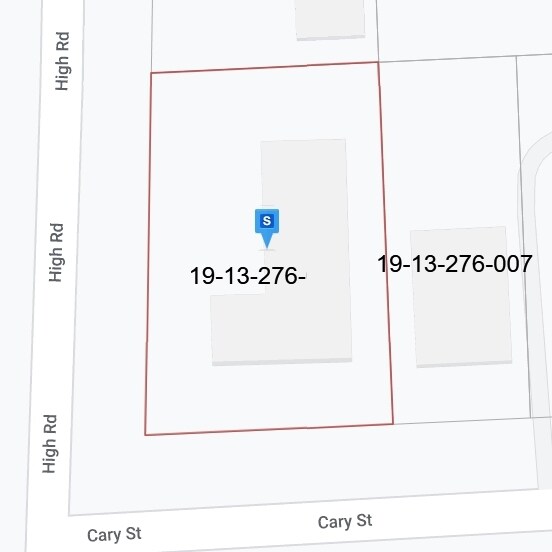 13 High Rd, Cary, IL à vendre Plan cadastral– Image 1 sur 2