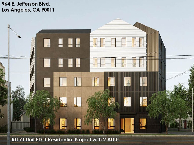 964 E Jefferson Blvd, Los Angeles, CA à vendre - Photo de l’immeuble – Image 2 sur 15