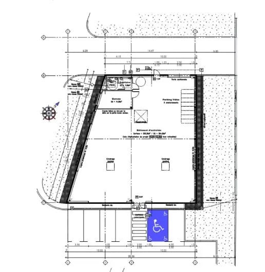 Local d’activités dans Carquefou à louer - Plan d’étage – Image 3 sur 4