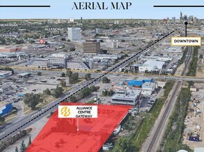 4805 Gateway Blvd NW, Edmonton, AB - VUE AÉRIENNE  vue de carte