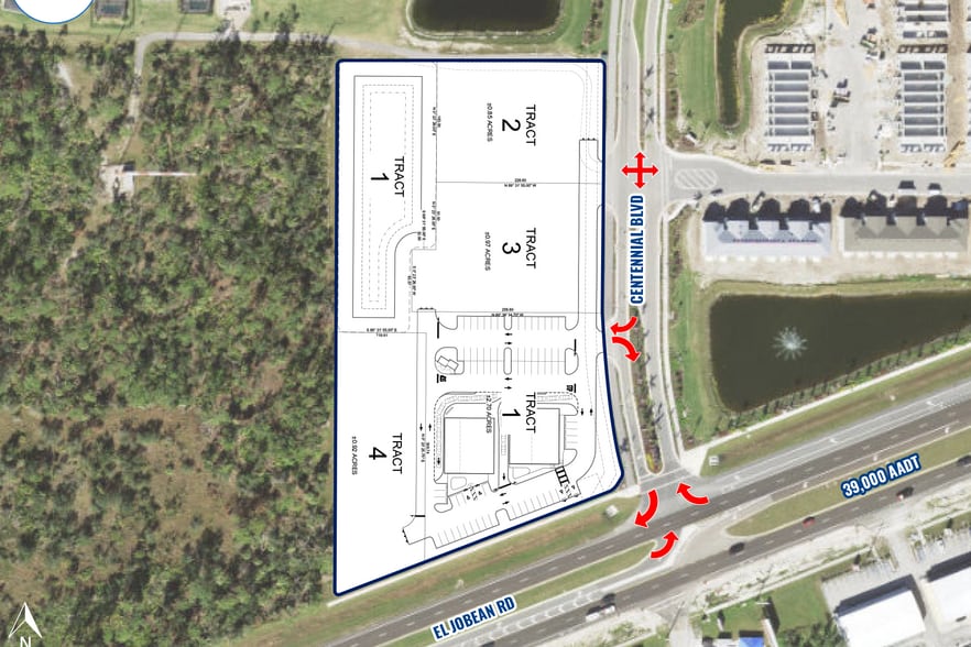 2155 Centennial Blvd, Port Charlotte, FL à louer - Aérien – Image 2 sur 5