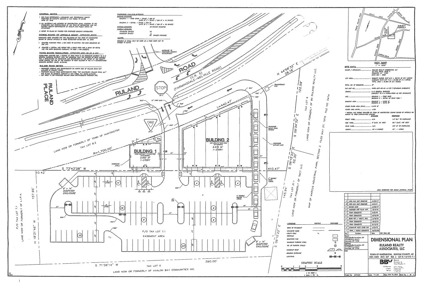 Ruland Rd, Melville, NY à louer Plan de site– Image 1 sur 1