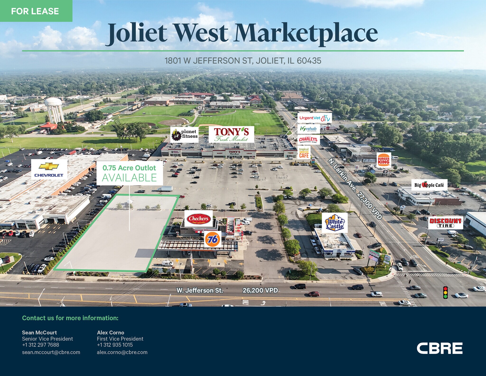 1801 W Jefferson St, Joliet, IL à louer Photo de l’immeuble– Image 1 sur 13