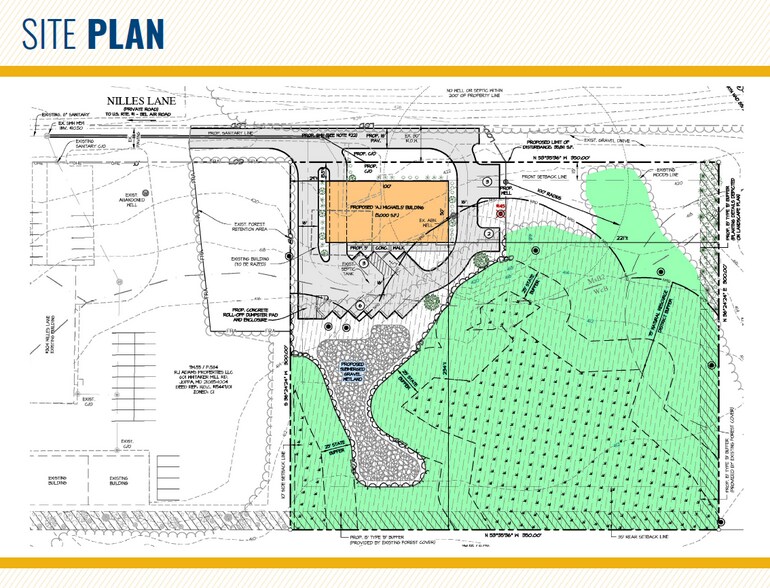 310 Nilles Ln, Fallston, MD à vendre - Plan de site – Image 3 sur 4