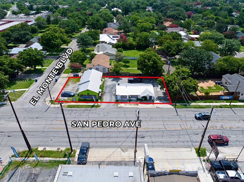 298 El Monte Blvd, San Antonio, TX à vendre - Aérien – Image 1 sur 7