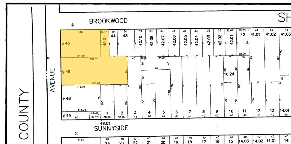 907 S Orange Ave, East Orange, NJ à louer - Plan cadastral – Image 2 sur 9