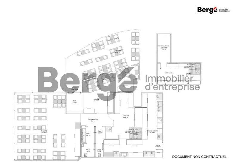 Local commercial dans Villeneuve-Loubet à vendre - Plan d’étage – Image 3 sur 3