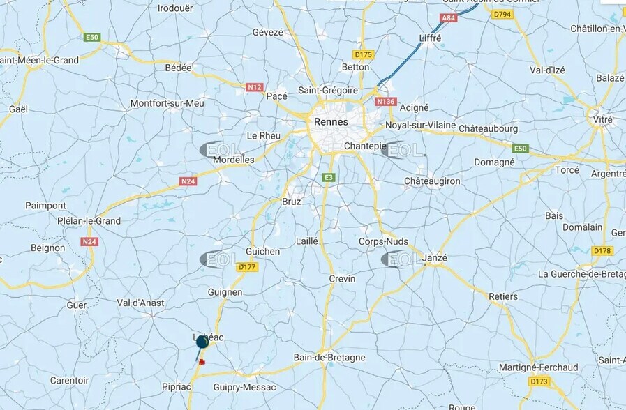 Industriel/Logistique dans GUIPRY à louer - Photo de l’immeuble – Image 2 sur 7