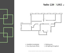 1550 Spring Rd, Oak Brook, IL à louer Plan d’étage– Image 1 sur 1