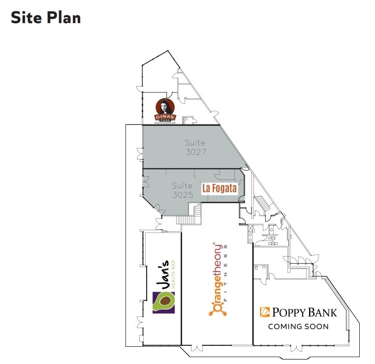 3049 E Coast Hwy, Corona Del Mar, CA à louer Plan de site– Image 1 sur 1