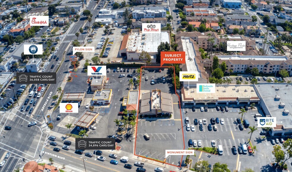 1760 Aviation Blvd, Redondo Beach, CA à louer - Photo de l’immeuble – Image 2 sur 9