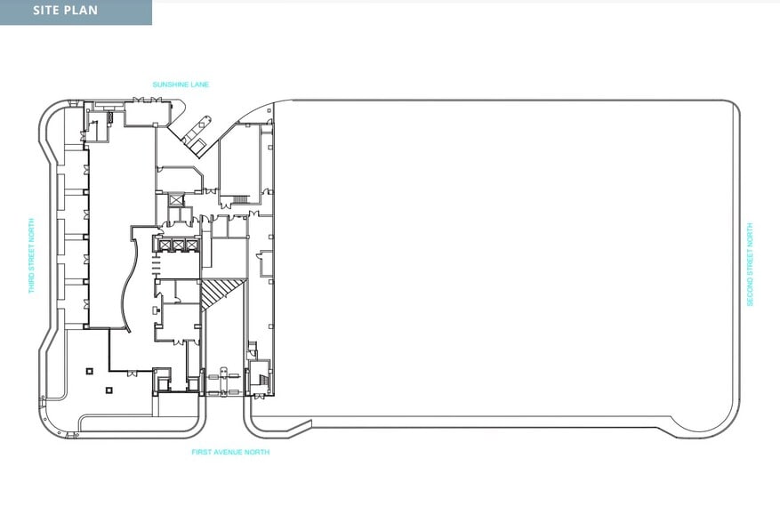 299 1st Ave N, Saint Petersburg, FL à louer - Plan d’étage – Image 2 sur 3
