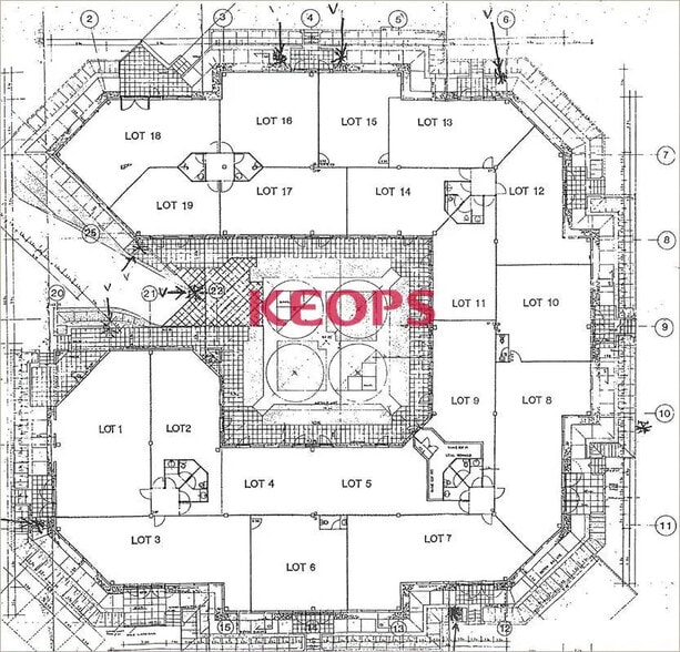 Bureau dans Labège à louer - Plan d’étage – Image 2 sur 2