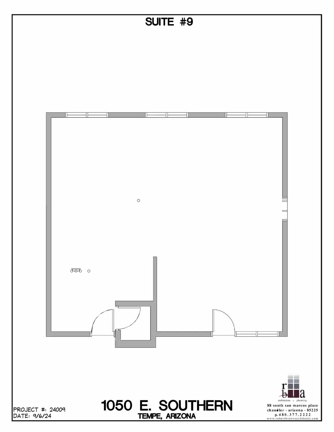 1050 E Southern Ave, Tempe, AZ à louer Plan d’étage– Image 1 sur 1