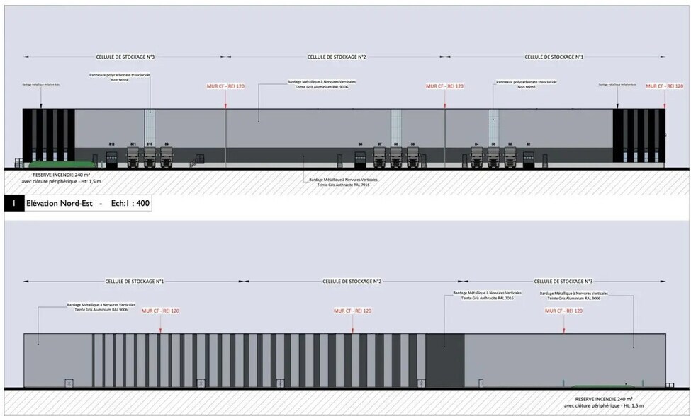 Local d’activités dans Mondeville à louer - Plan d’étage – Image 2 sur 4