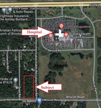 Plus de détails pour 17155 Wiscon Rd, Brooksville, FL - Terrain à vendre
