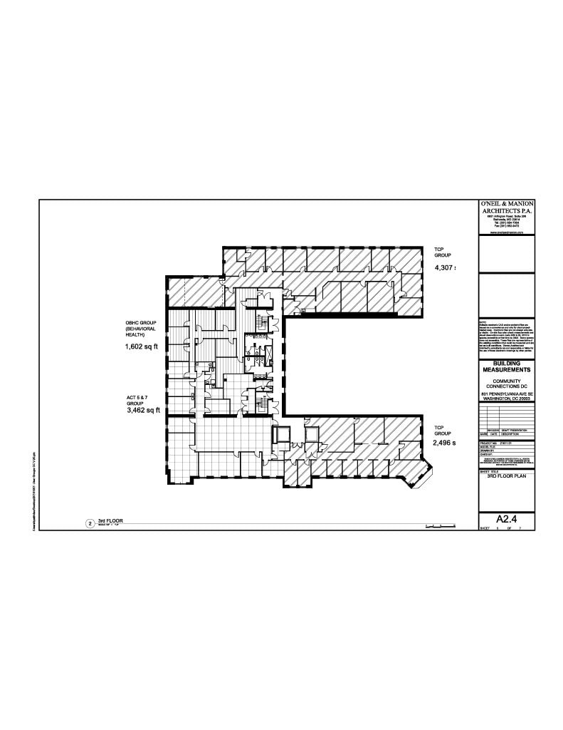 801 Pennsylvania Ave SE, Washington, DC à louer Plan d’étage– Image 1 sur 46