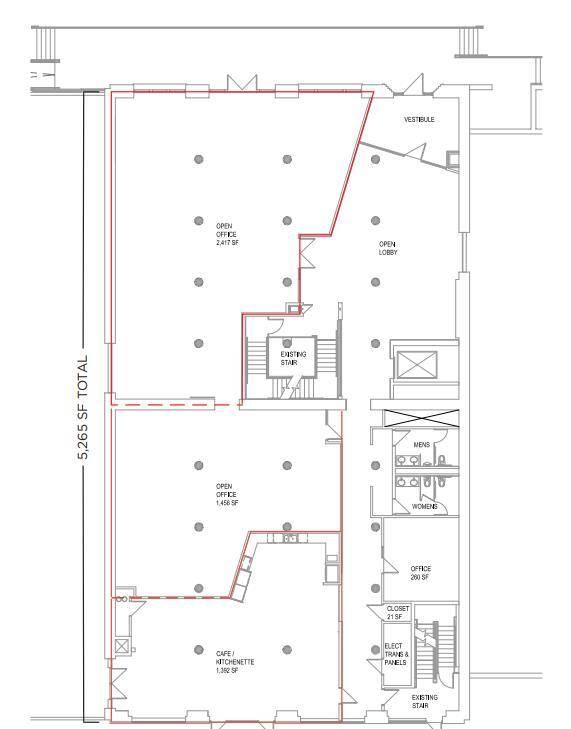 1009 W 8th St, Kansas City, MO à louer Plan d’étage– Image 1 sur 1