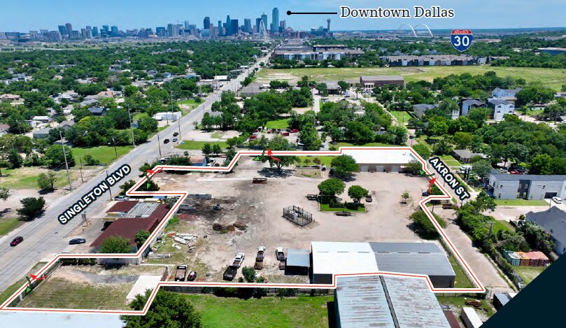 1905 Akron St, Dallas, TX à louer - Photo de l’immeuble – Image 1 sur 6