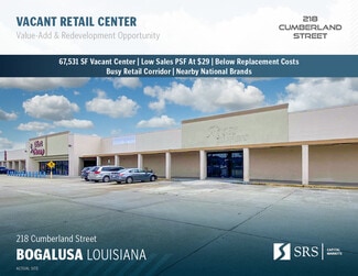 Plus de détails pour 218 Cumberland St, Bogalusa, LA - Local commercial à vendre