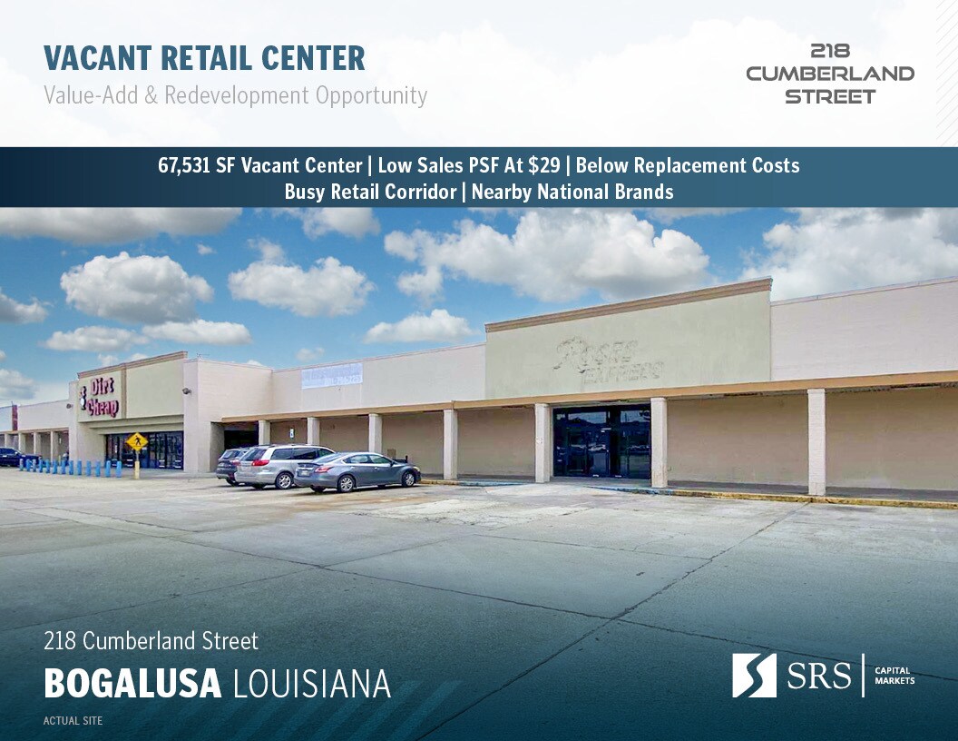 218 Cumberland St, Bogalusa, LA à vendre Photo principale– Image 1 sur 7