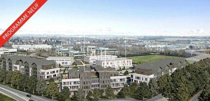 Serris - VUE AÉRIENNE  vue de carte