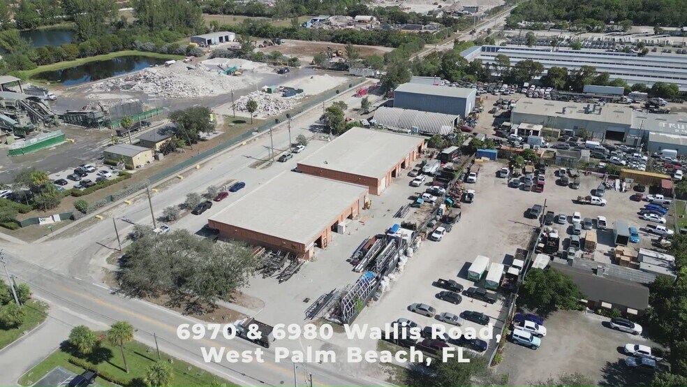 6970 Wallis Rd, West Palm Beach, FL à louer - Vidéo sur l’annonce professionnelle – Image 2 sur 16