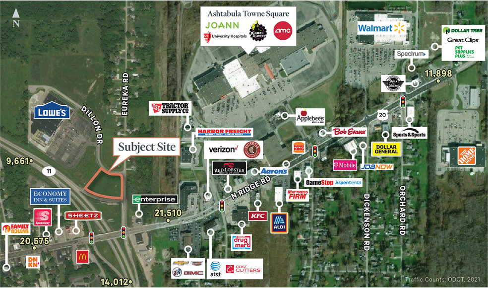 Dillon Dr, Ashtabula, OH à vendre - Photo de l’immeuble – Image 2 sur 2