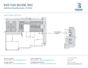 6500 River Place Blvd, Austin, TX à louer Plan de site– Image 1 sur 1