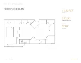 7001 N Scottsdale Rd, Scottsdale, AZ à louer Plan d’étage– Image 1 sur 1