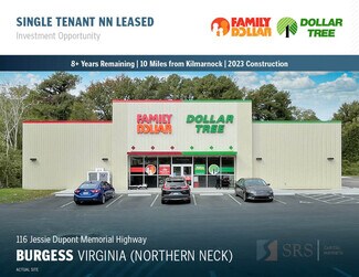 Plus de détails pour 116 Jessie DuPont Memorial Hwy, Burgess, VA - Local commercial à vendre