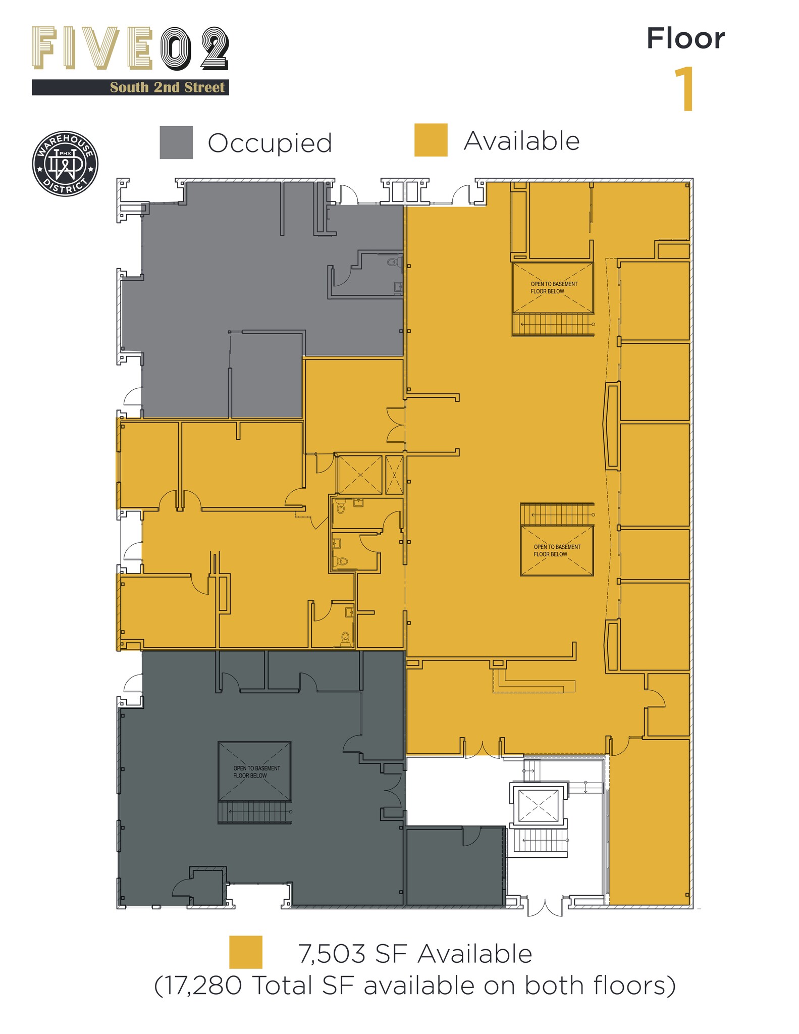 121 E Buchanan St, Phoenix, AZ à louer Plan de site– Image 1 sur 1