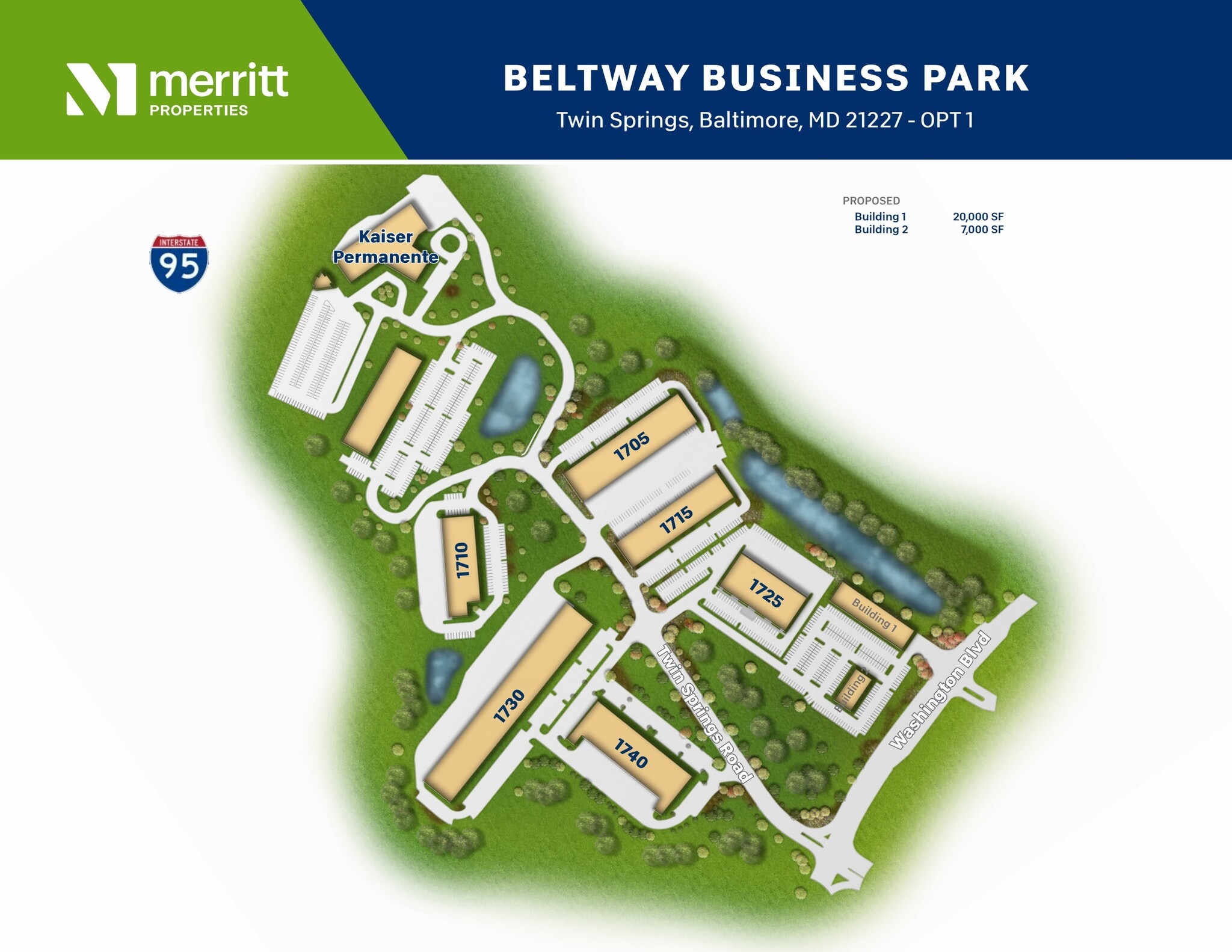 1730 Twin Springs Rd, Baltimore, MD à louer Plan de site– Image 1 sur 1