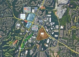 6395 McGinnis Ferry Rd, Johns Creek, GA - Vue aérienne vue de carte