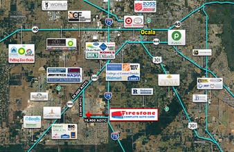 5866 SW 95th St, Ocala, FL - Vue aérienne vue de carte - Image1