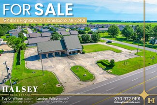 Plus de détails pour 4818 E Highland Dr, Jonesboro, AR - Local commercial à vendre
