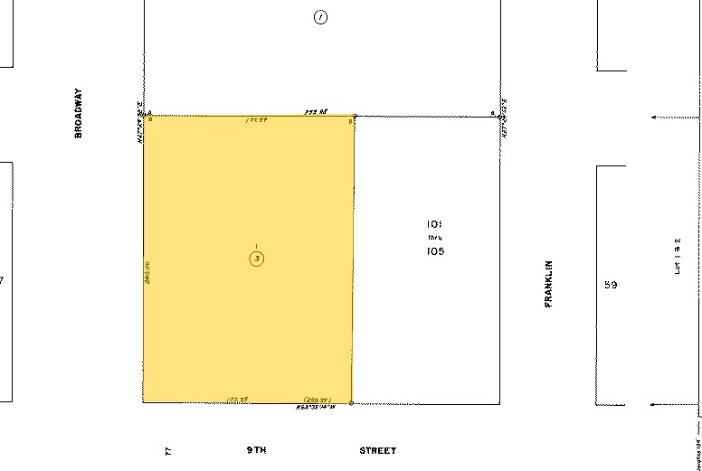 988 Broadway, Oakland, CA à louer - Plan cadastral – Image 2 sur 8